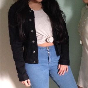 Black Nautica Denim Jacket